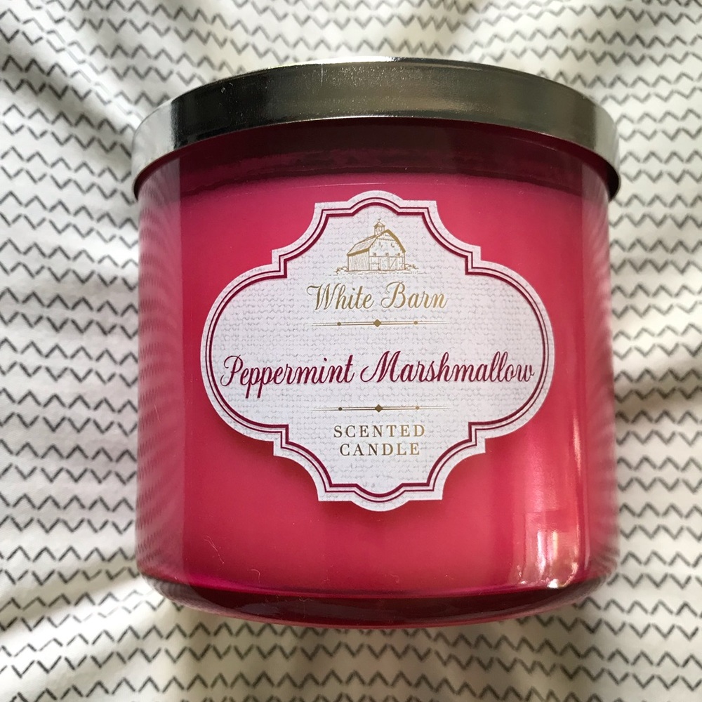 Bath & Body Works Peppermint Marshmallow Candle